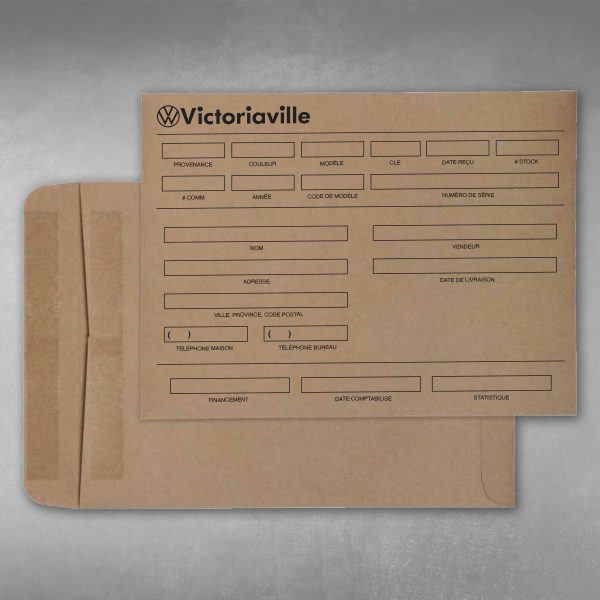 Enveloppes informatives