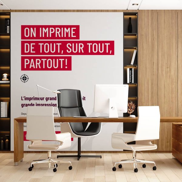 Murales et enseignes intérieures